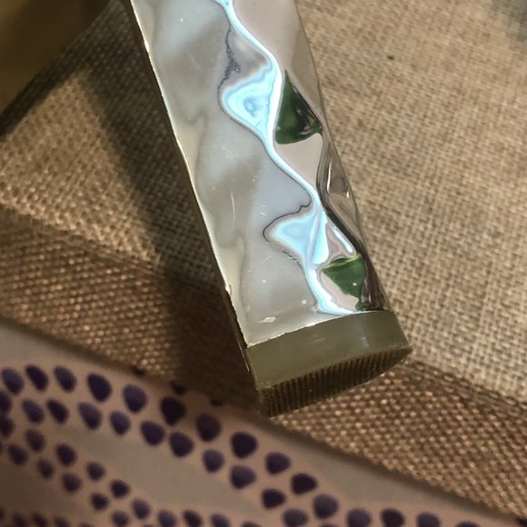 BCBGirl Debra Apple Green Satin Pump with Mirrored Heel - Picture 6 of 14